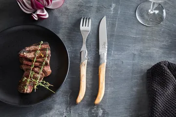 Laguiole By Hâws grilling fork 6-pack - Olive - Hâws