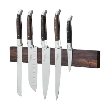 Laguiole by Hâws knife set with magnetic strip 6-piece - Wenge - Hâws