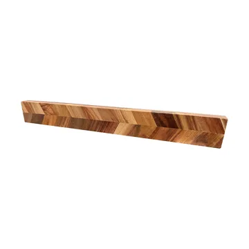 Laguiole by Hâws magnetic knife rack 40x5x2 cm - Acacia wood Herringbone style - Hâws