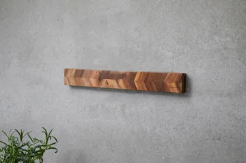 Laguiole by Hâws magnetic knife rack 40x5x2 cm - Acacia wood Herringbone style - Hâws