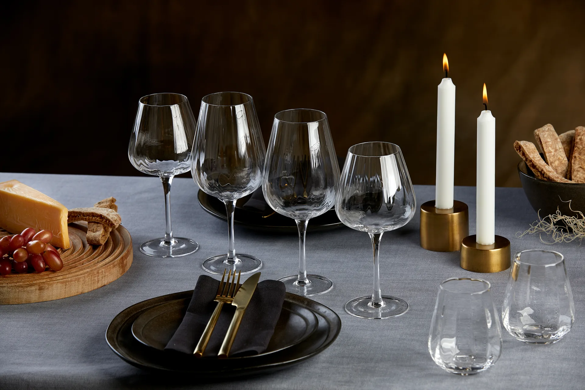 Laguiole by Hâws wine glass 450 ml 6-pack, Waves Hâws