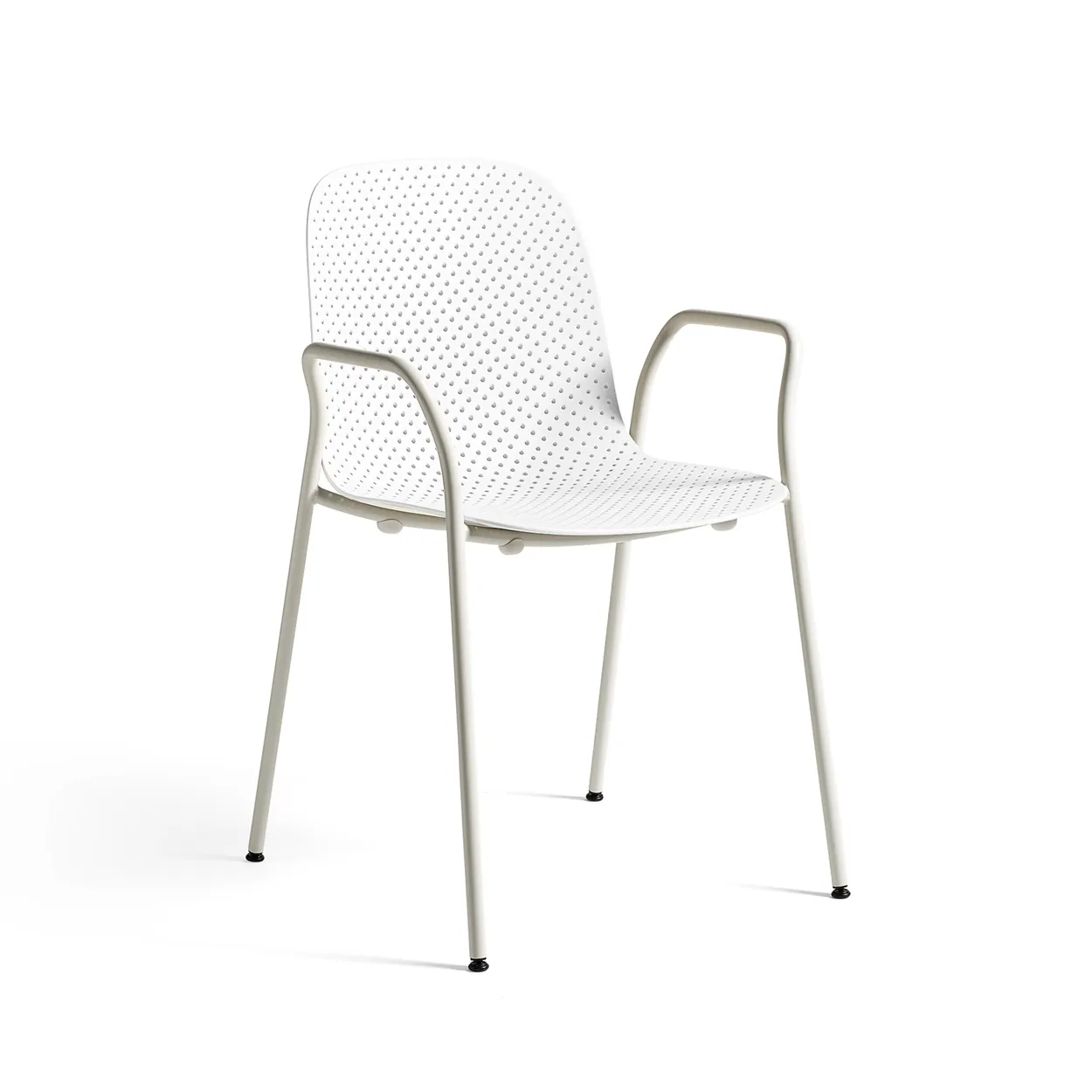 HAY 13Eighty armchair Chalk white-grey white | Scandinavian Design | Chairs | White
