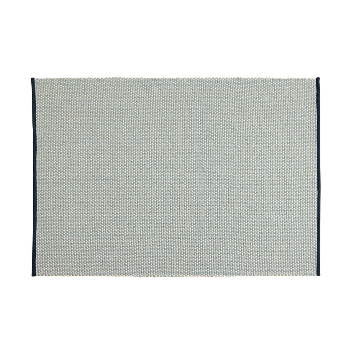 HAY 3 Colour rug Soft turquoise, 200x300 cm | Scandinavian Design | Fringe & Deep pile rugs | Blue