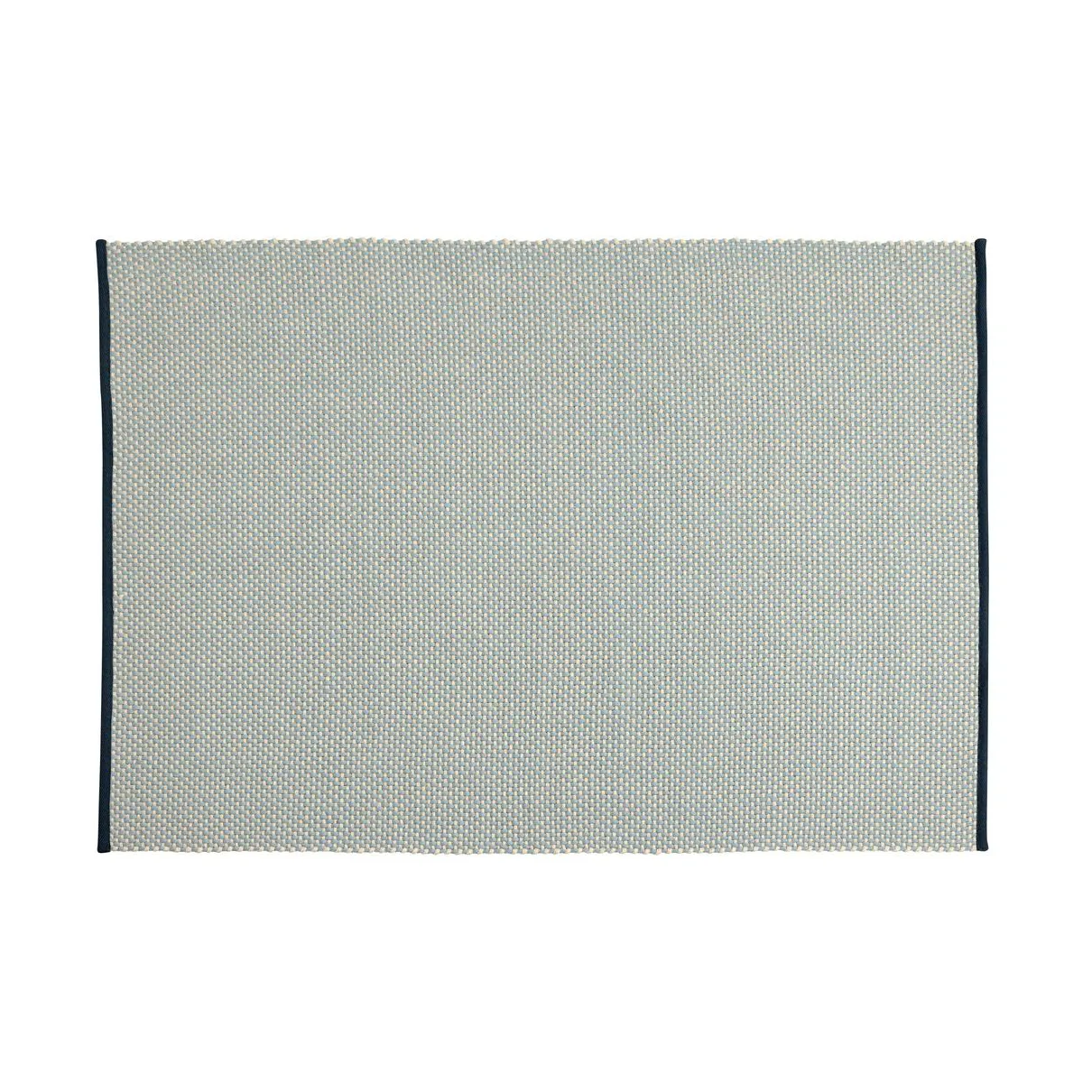 HAY 3 Colour rug Soft turquoise, 240x200 cm | Scandinavian Design | Fringe & Deep pile rugs | Blue