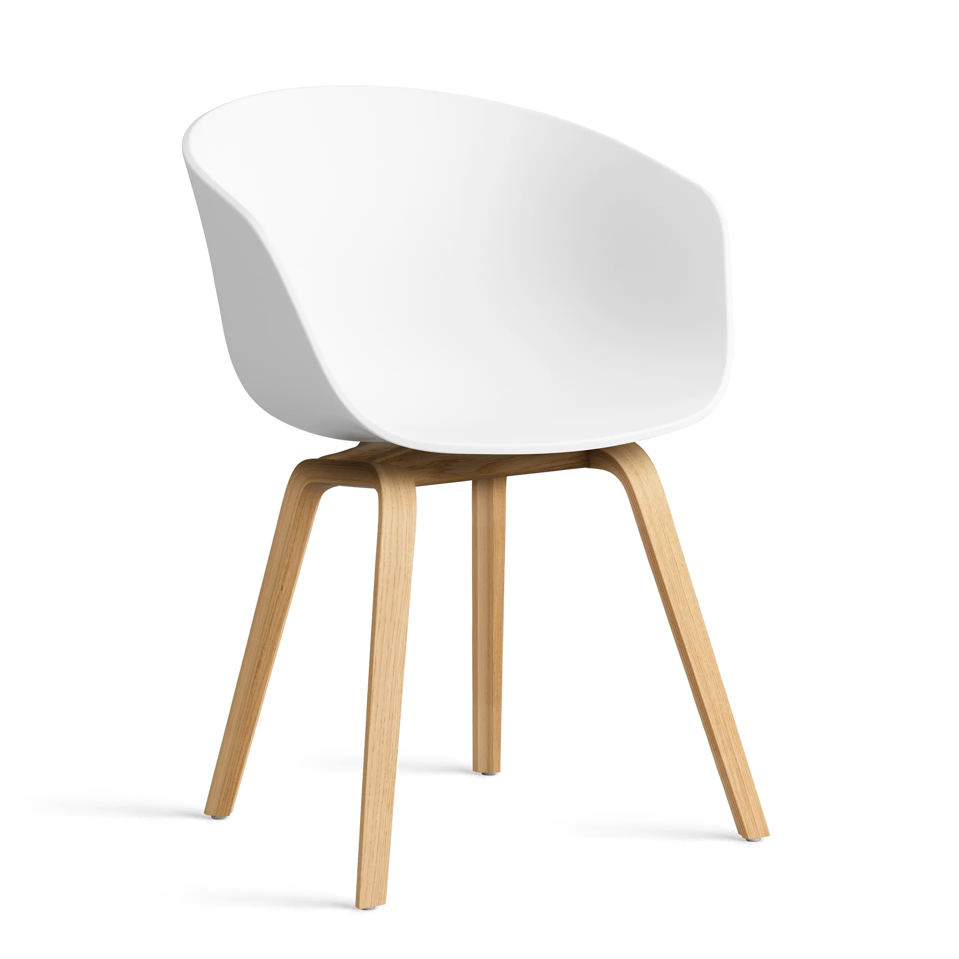About a Chair 22 2.0 chair, White-lacquered oak frame HAY