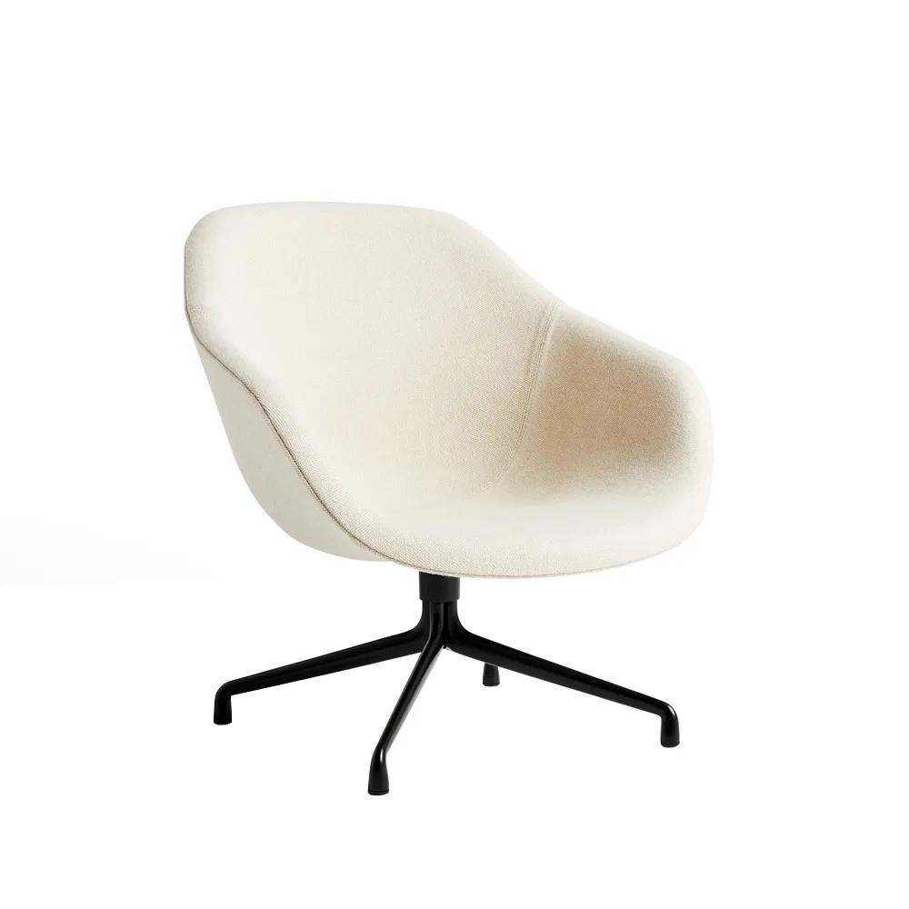 About a Lounge AAL81 armchair, Hallingdal 200 white-black HAY