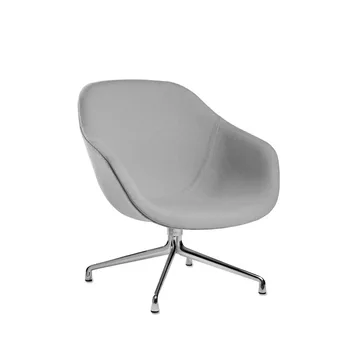 About a Lounge AAL81 armchair - Hallingdal 65 130-aluminium frame - HAY