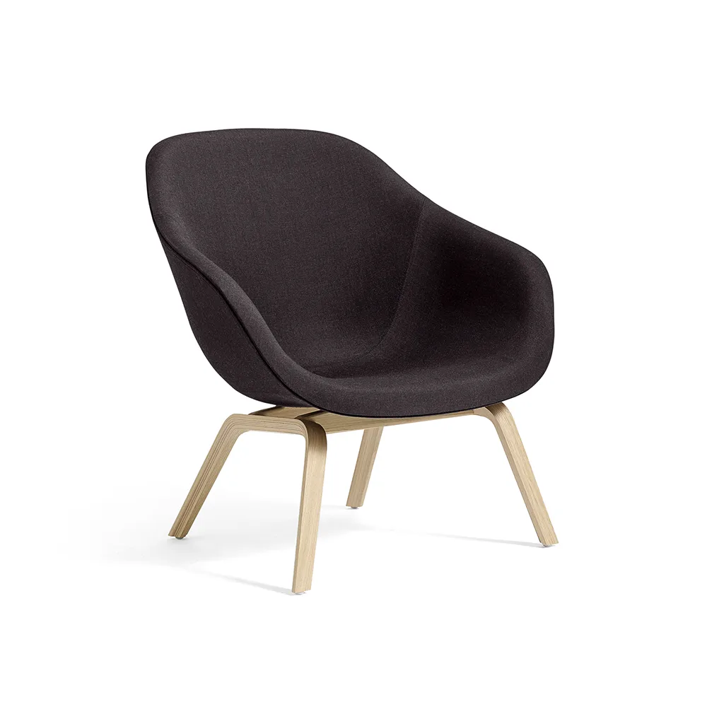 About A Lounge AAL83 lounge chair, Remix 383-oak legs HAY
