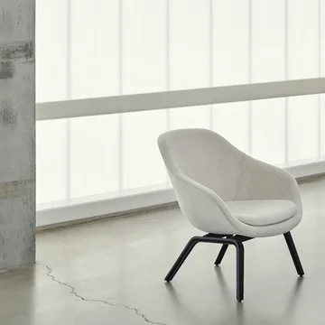 About A Lounge AAL83 lounge chair - Surface by HAY 150 grey-oak legs - HAY