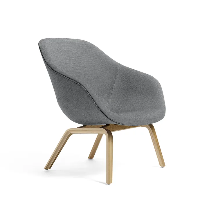 About A Lounge AAL83 lounge chair - Surface by HAY 150 grey-oak legs - HAY