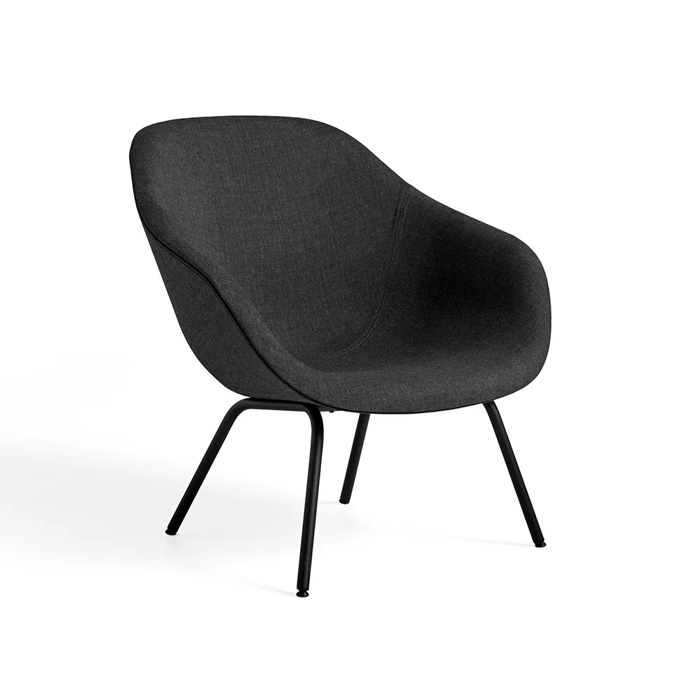 About a Lounge AAL87 armchair, Remix 173 dark grey-black frame HAY