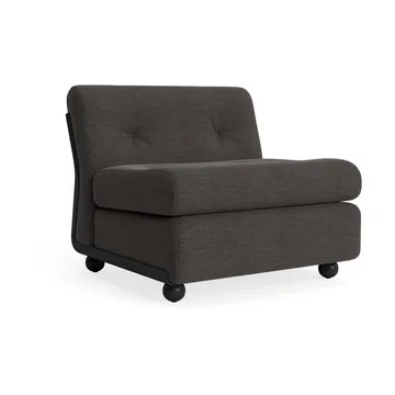 Amanta sofa module - Anthracite-yuma 1010, 1-seater/armchair - HAY