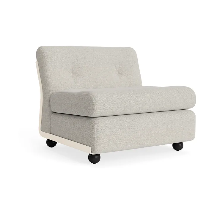Amanta sofa module - Cream beige-story 102, 1-seater/armchair - HAY