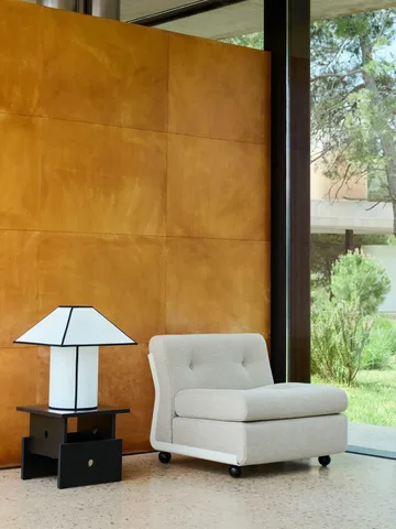 Amanta sofa module - Cream beige-story 102, 1-seater/armchair - HAY