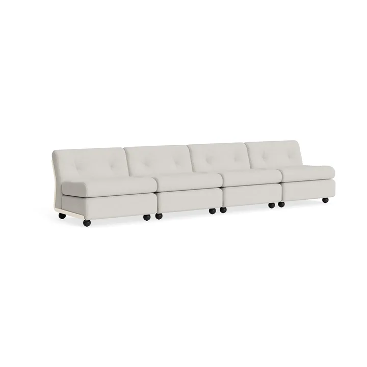 Amanta sofa module - Cream beige-story 102, 4 seater - HAY