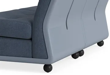 Amanta sofa module - Frost blue-turf blue, 2-seater - HAY