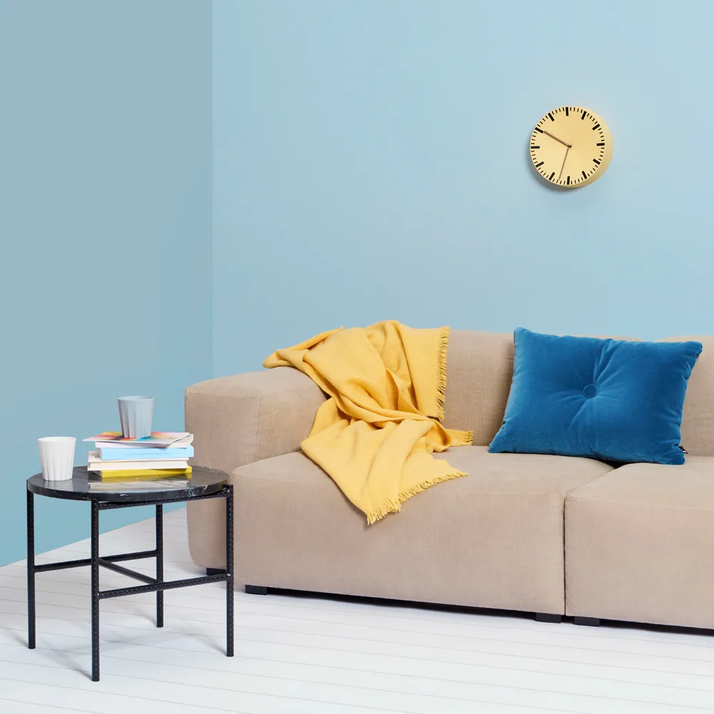 Analogue wall clock, White HAY