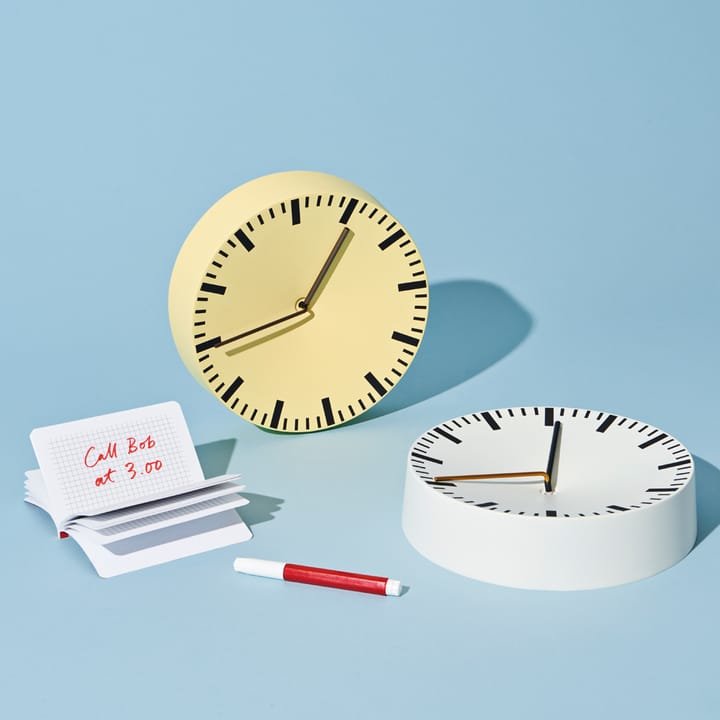 Analogue wall clock, White HAY