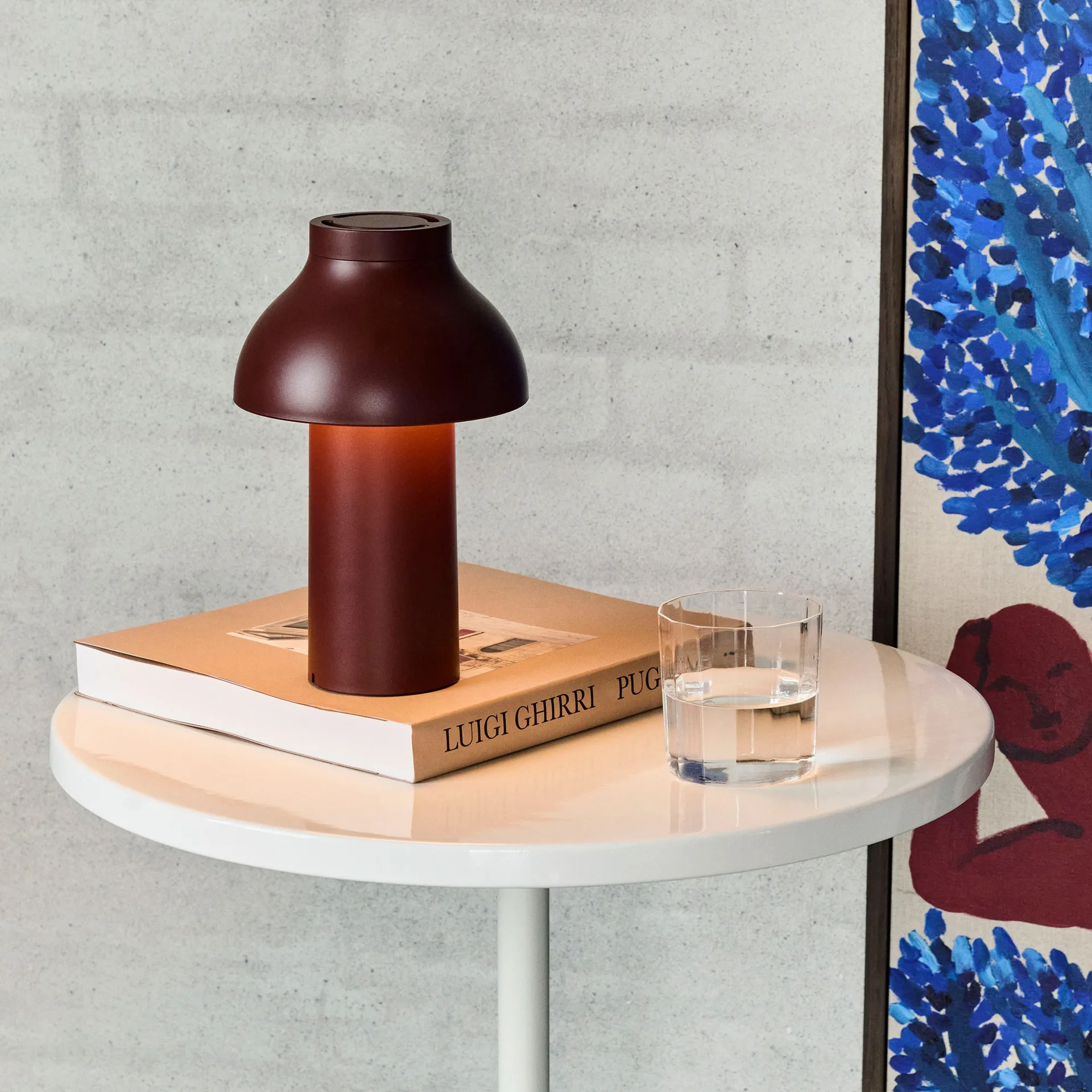 Angle drinking glass, Wide 7,5 cm HAY