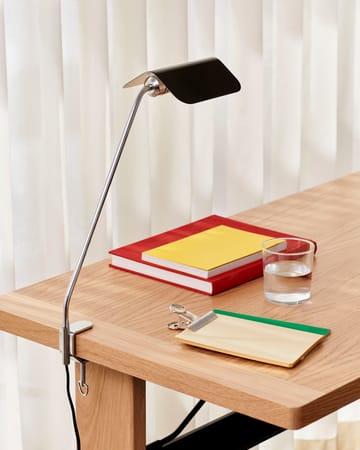Apex Clip desk lamp - Iron black - HAY