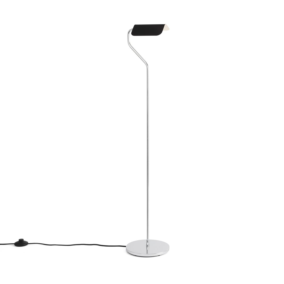 HAY Apex floor lamp Iron black | Scandinavian Design | Floor lamps | Black