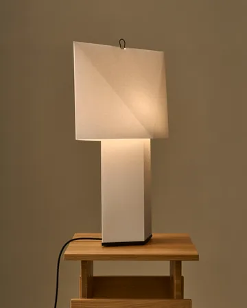 Aplat table lamp - White, 44 cm - HAY