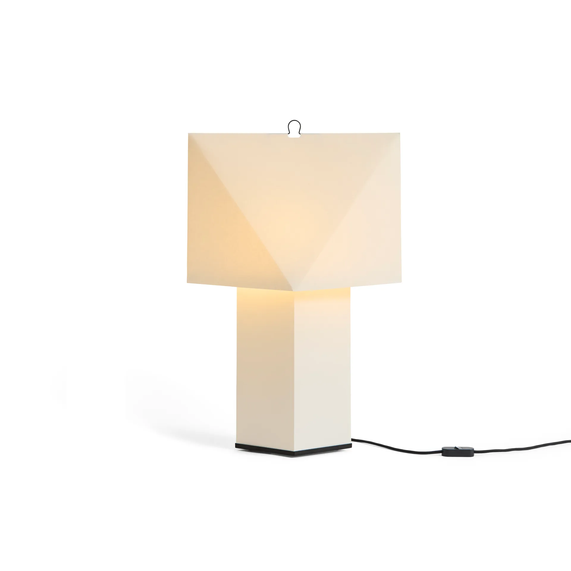 Aplat table lamp, White, 66 cm HAY