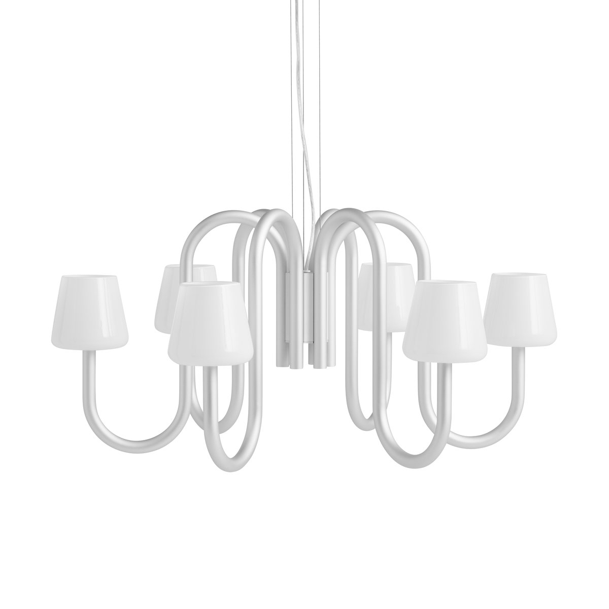 HAY Apollo 745 ceiling crown White opal | Scandinavian Design | Pendant lamps | White