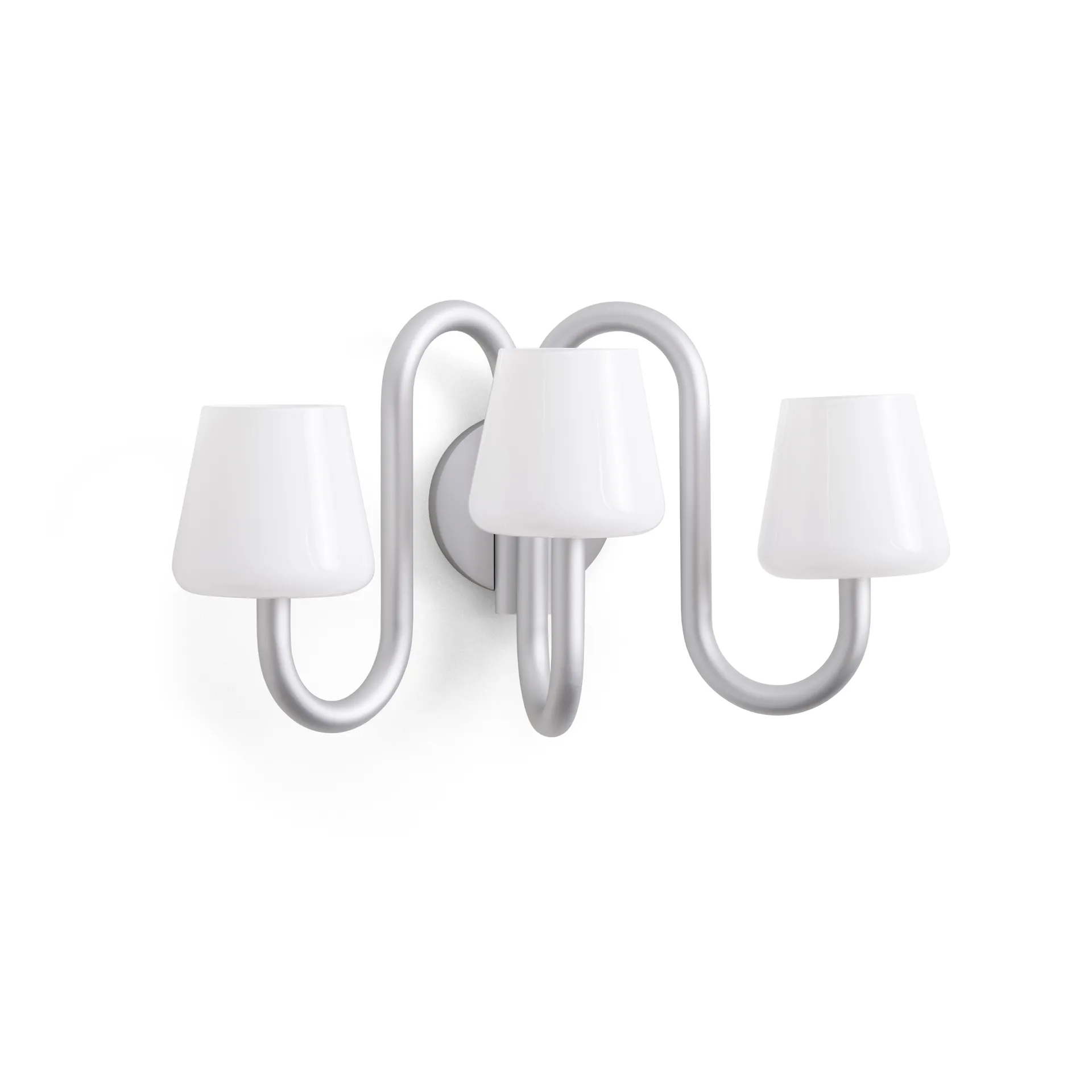 Apollo wall lamp, White opal HAY