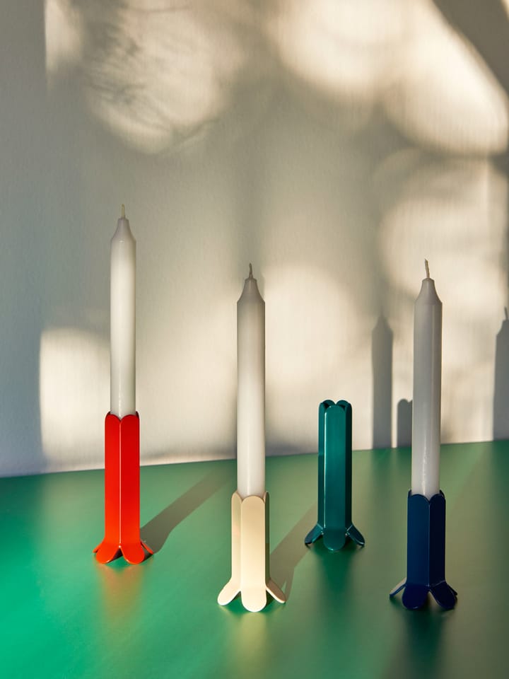 Arcs candle stick 9 cm, Ivory HAY