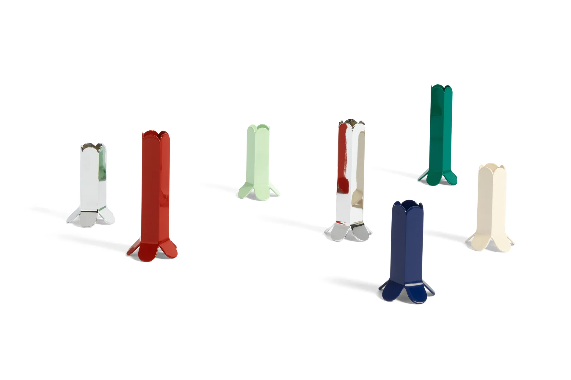 Arcs candle stick 9 cm, Mint HAY