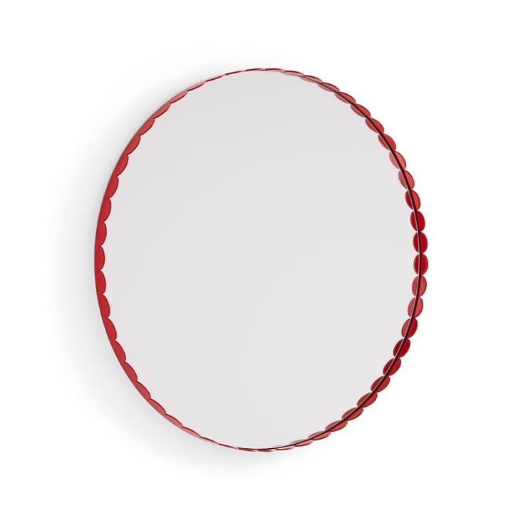 Arcs Mirror mirror Ø60 cm - Red - HAY