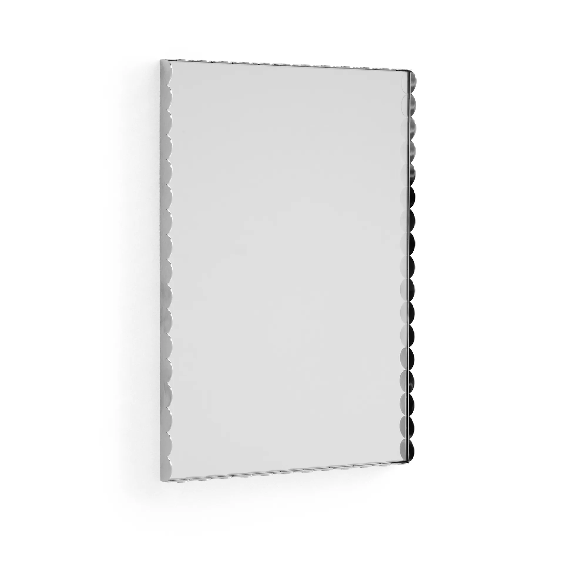 Arcs Mirror Rectangle S mirror 43.5x61.5 cm, Stainless steel HAY