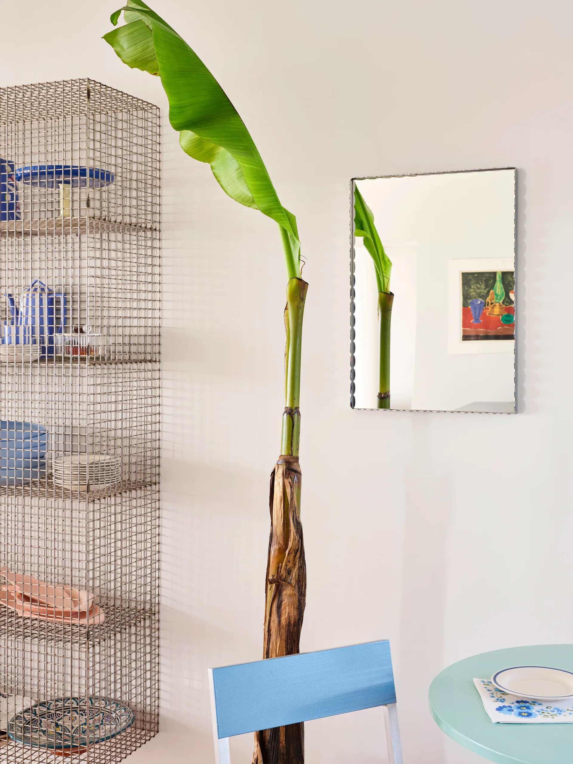 Arcs Mirror Rectangle S mirror 43.5x61.5 cm, Stainless steel HAY