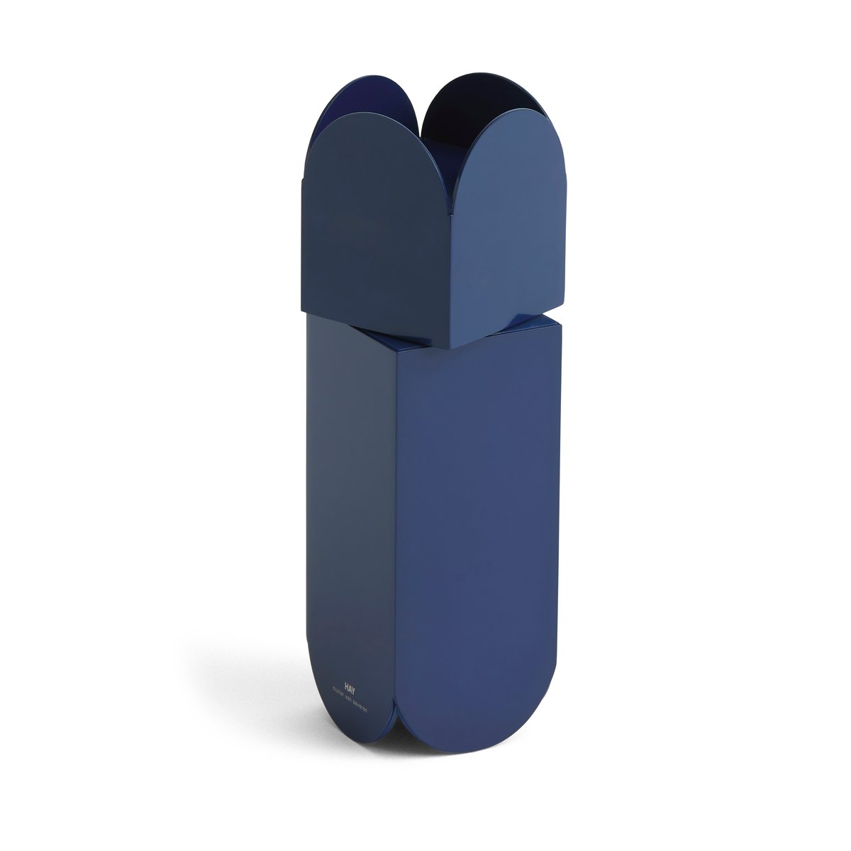 HAY Arcs salt/pepper grinder 17 cm Dark blue | Scandinavian Design | Salt & Pepper shakers | Blue