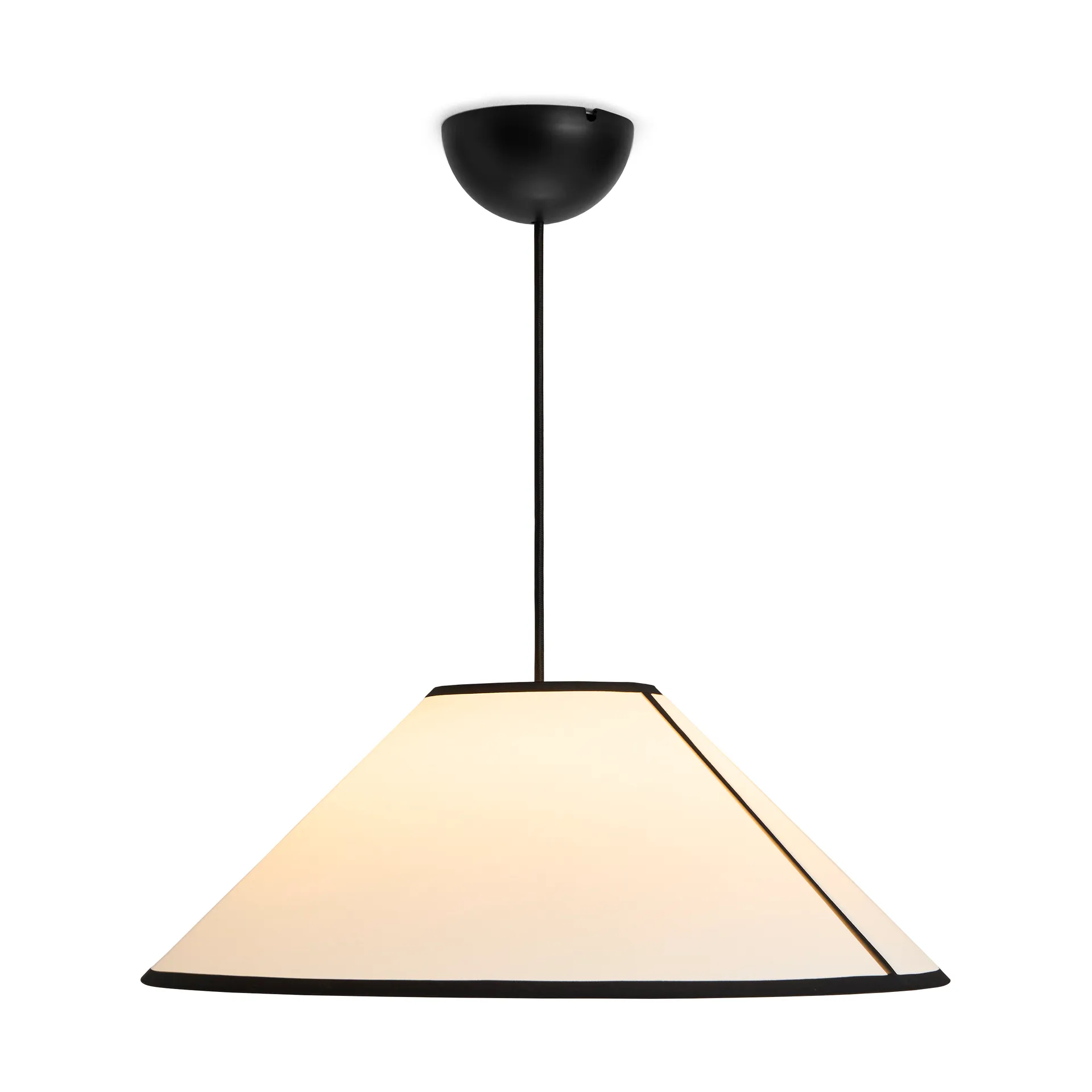 Ava Cone pendant 50 cm, White HAY