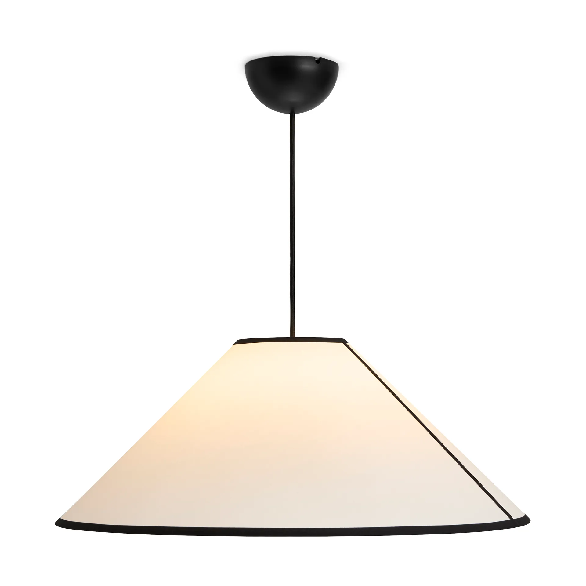 Ava Cone pendant 60 cm, White HAY