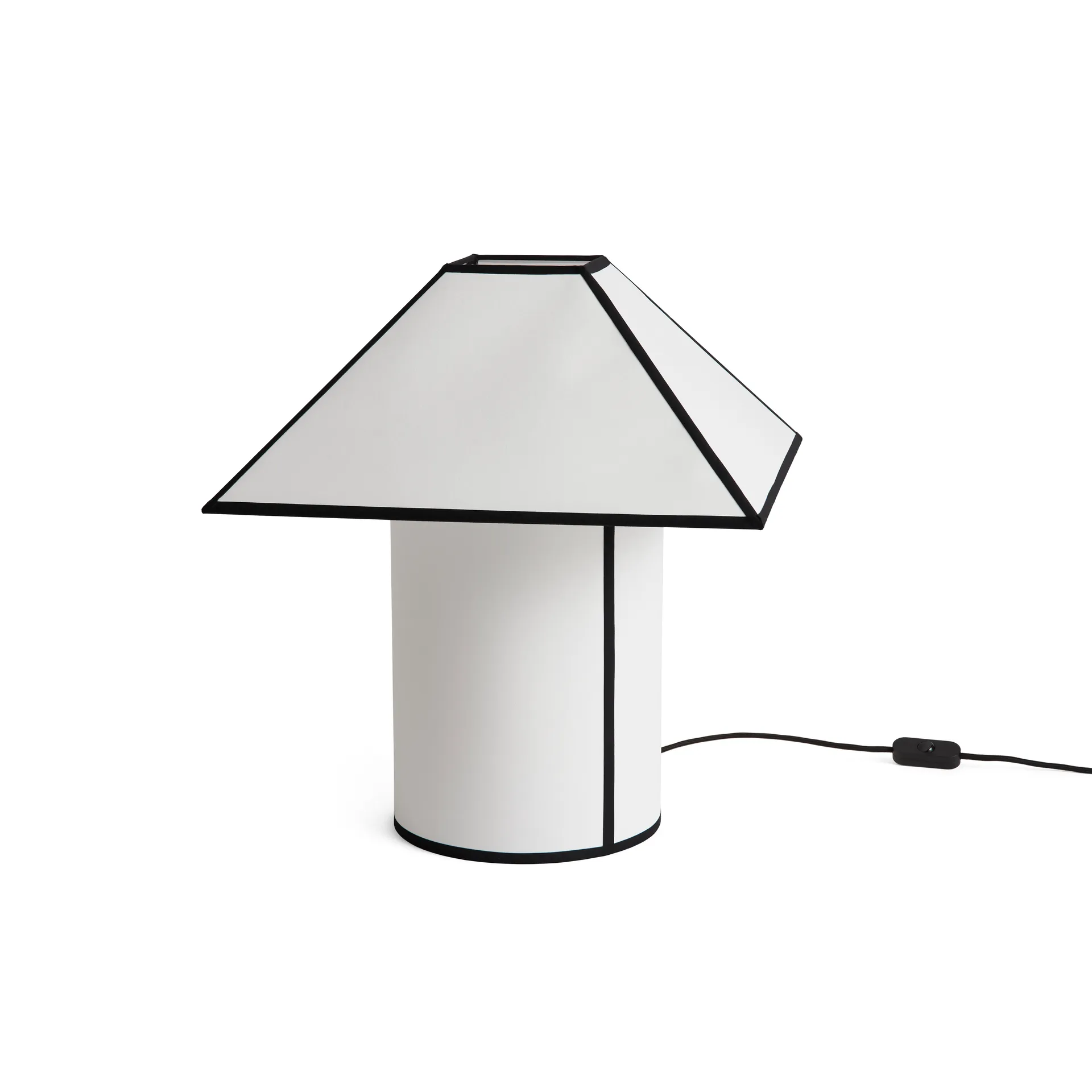 Ava pyramid table lamp 45 cm, White HAY