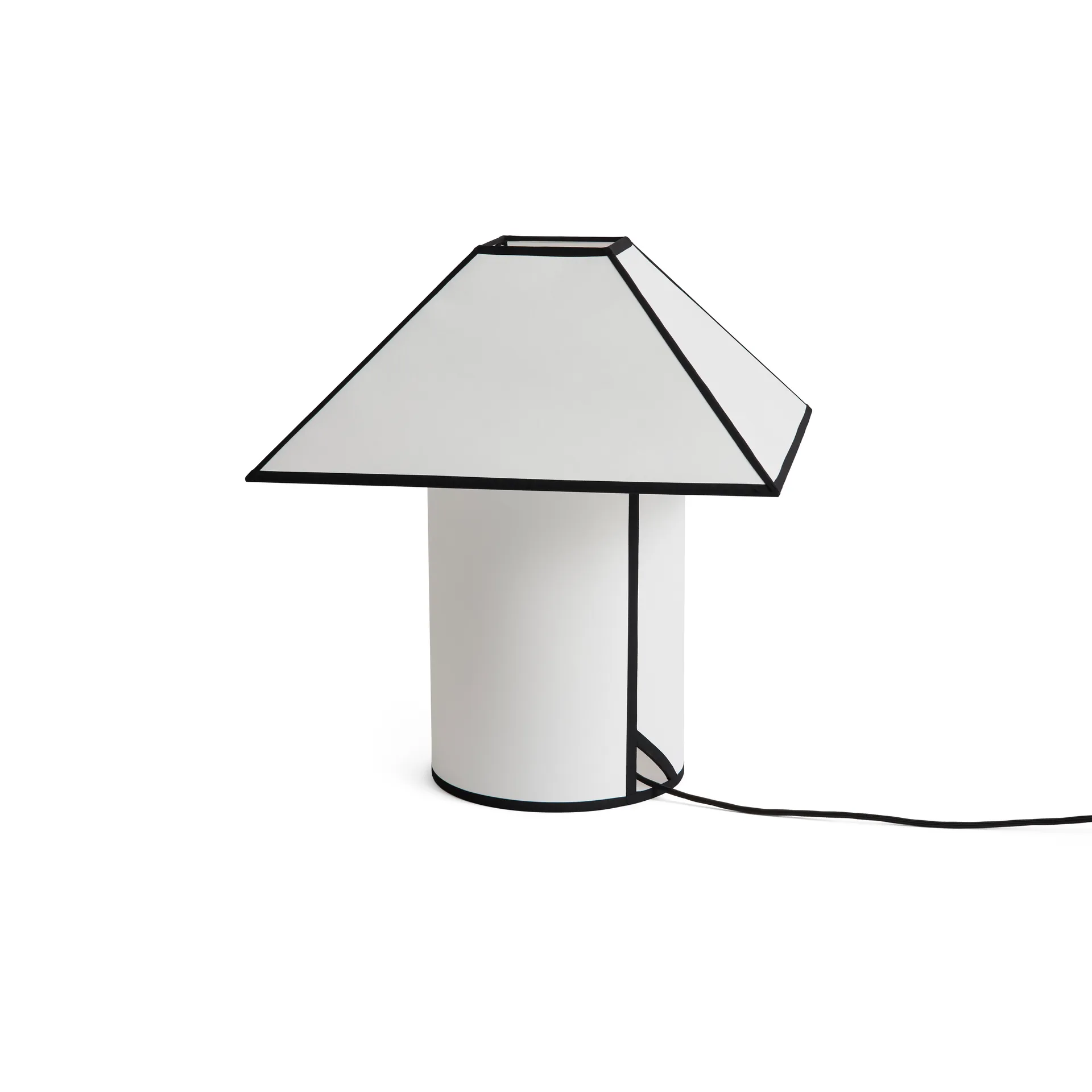 Ava pyramid table lamp 45 cm, White HAY