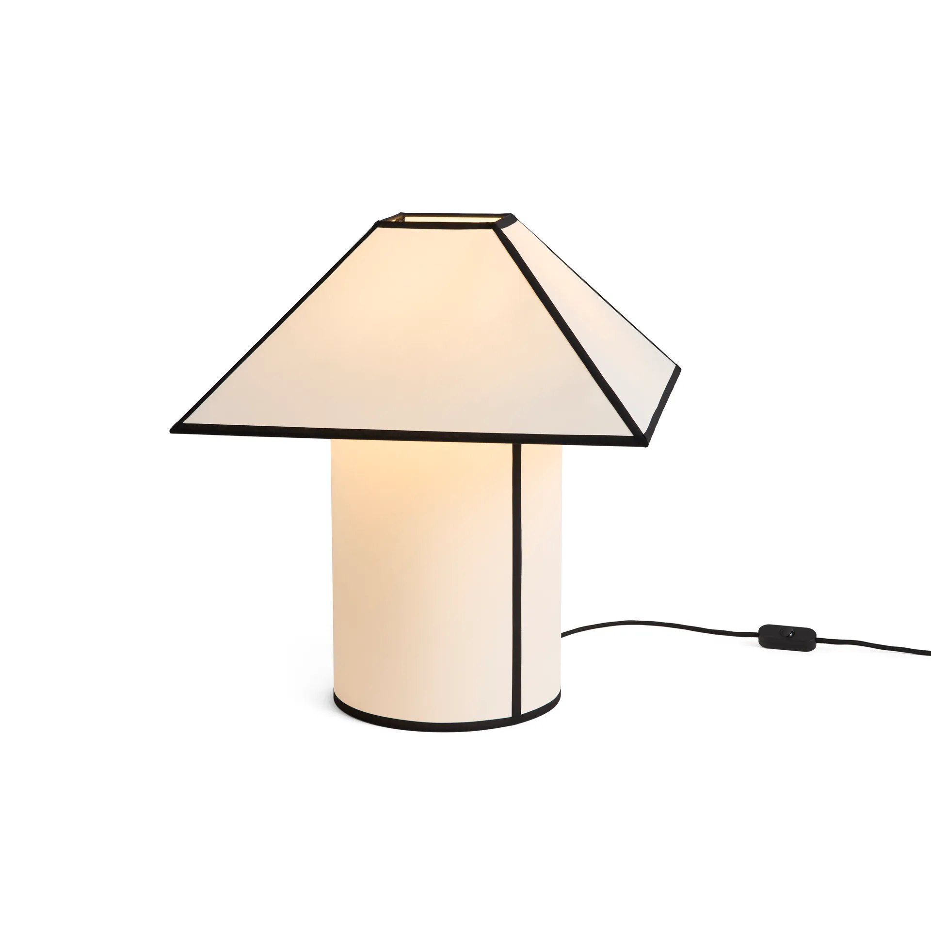 Ava pyramid table lamp 45 cm, White HAY