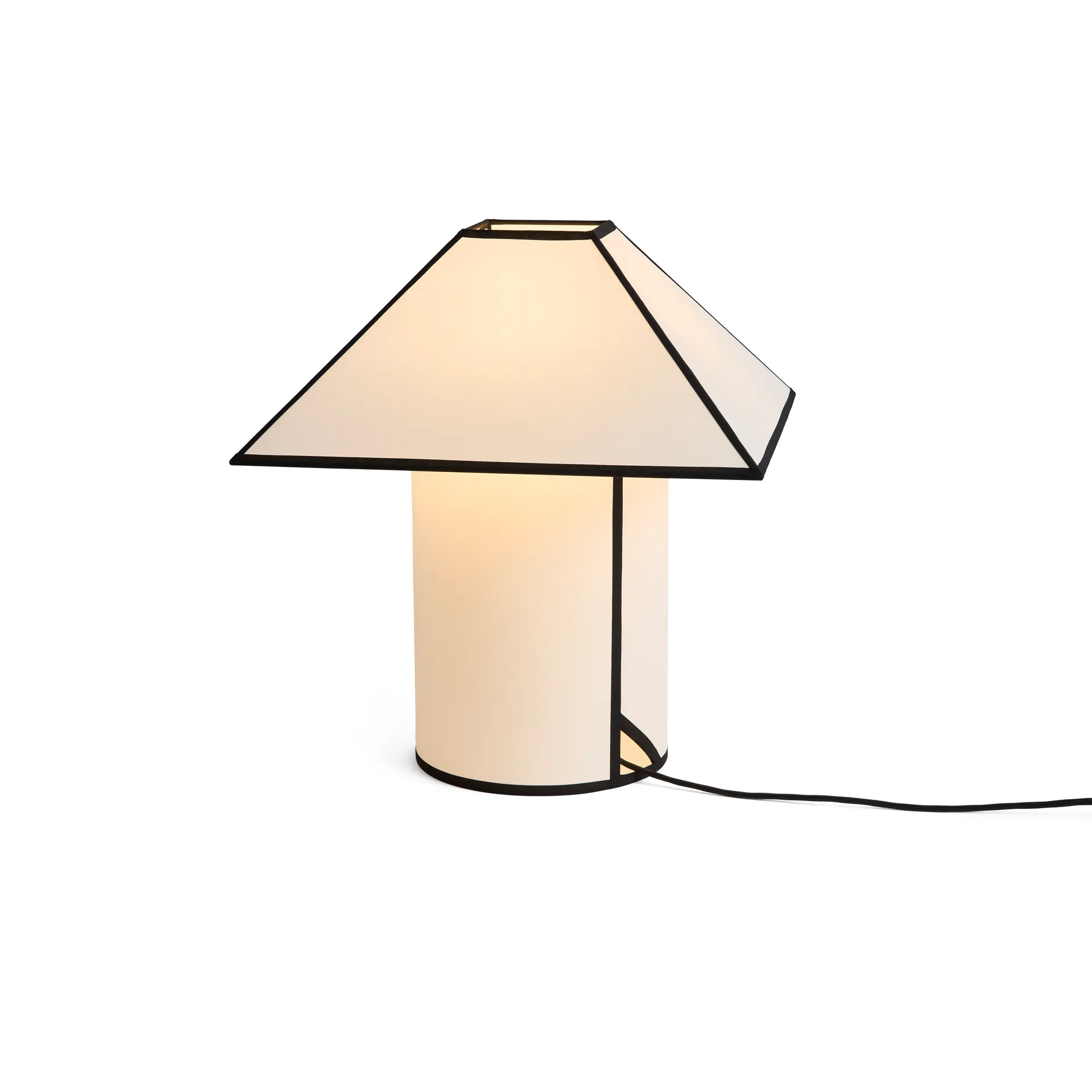 Ava pyramid table lamp 45 cm, White HAY