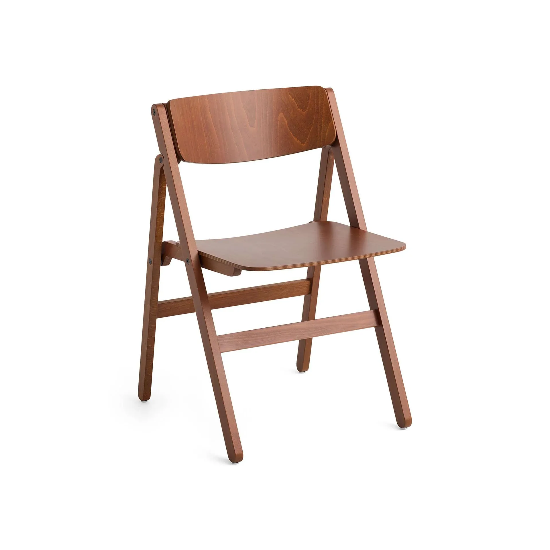 Backflip Chair chair, Bronze lacquered beech HAY
