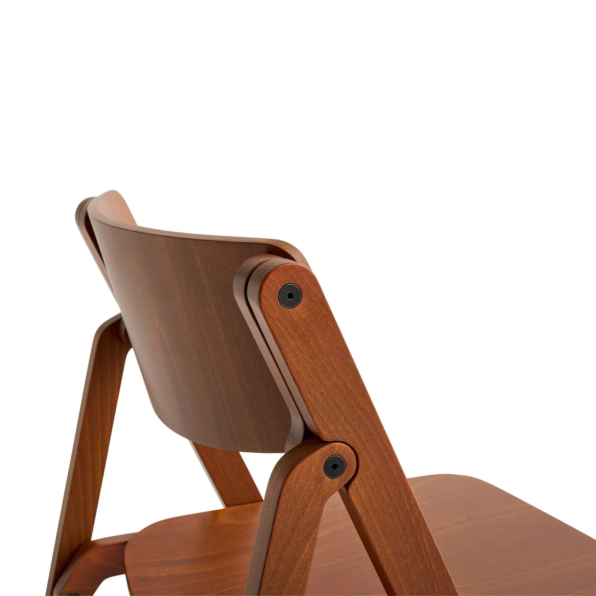 Backflip Chair chair, Bronze lacquered beech HAY