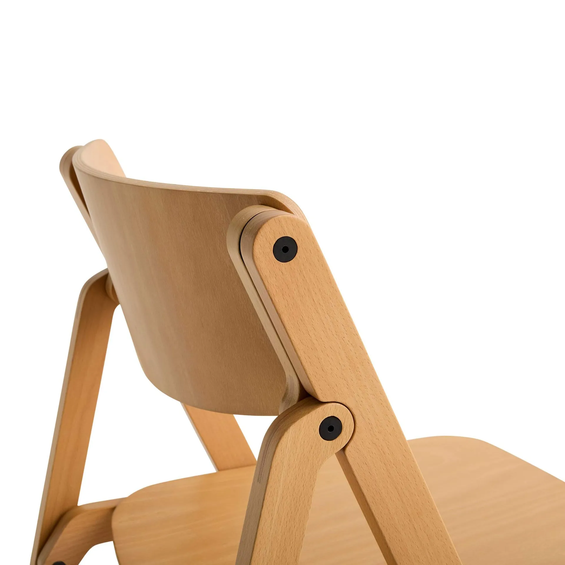 Backflip Chair chair, Golden lacquered beech HAY