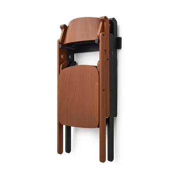 Backflip Chair wall mount for chair - Anthracite lacquered beech - HAY