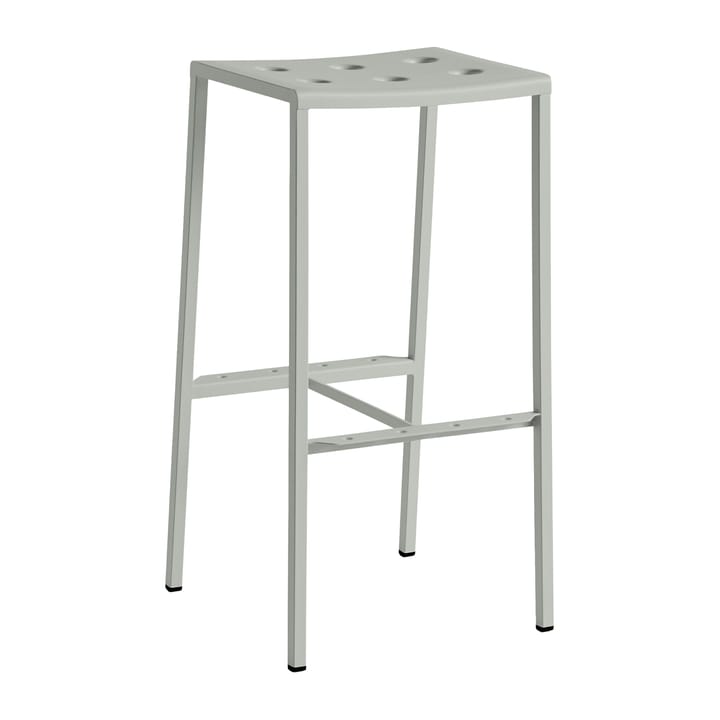 Balcony bar stool high 75 cm - Desert green - HAY