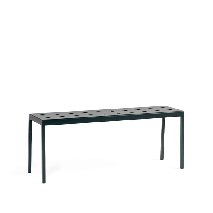 Balcony bench - Anthracite, 119.5 cm - HAY