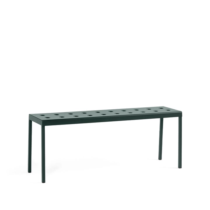 Balcony bench - Dark forest, 119.5 cm - HAY