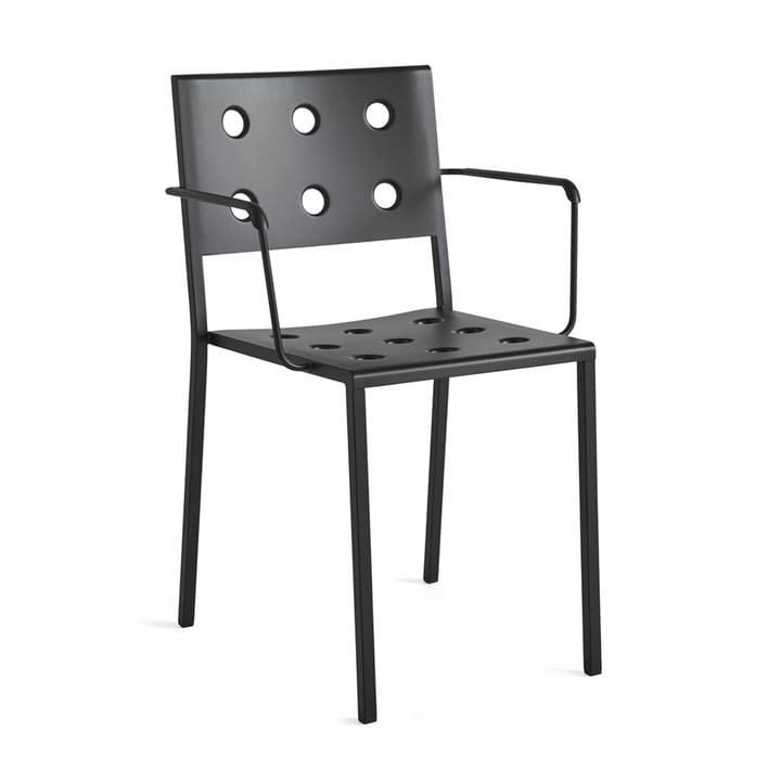 Balcony Dining Armchair - Anthracite - HAY