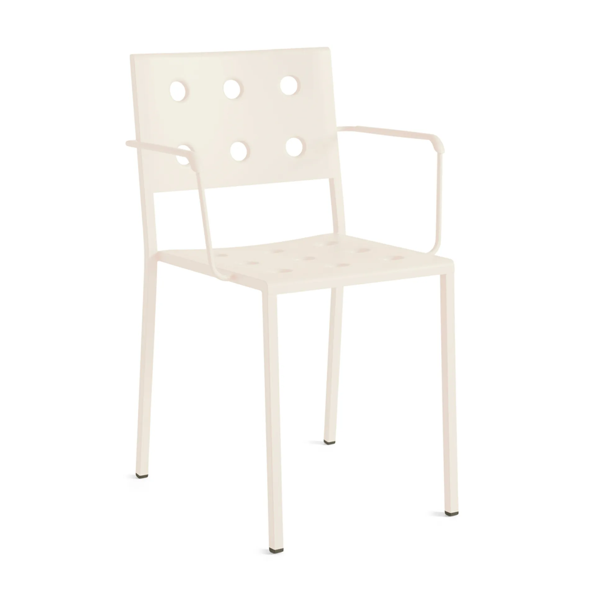 Balcony Dining Armchair, Chalk beige HAY